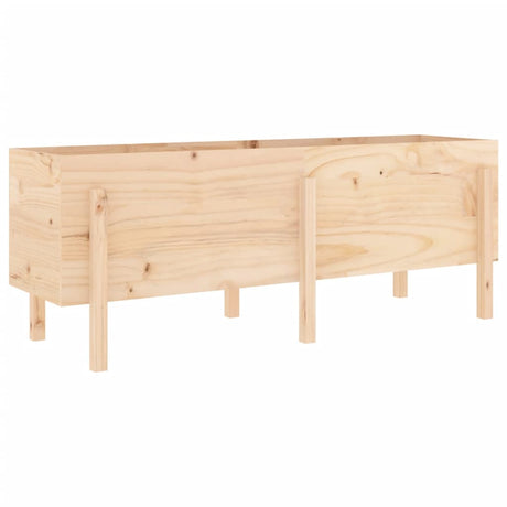 Vidaxl planter hævet 160x50x57 cm fast fyrretræ