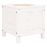 Vidaxx planter 40x40x39 cm fast fyrretræ hvid