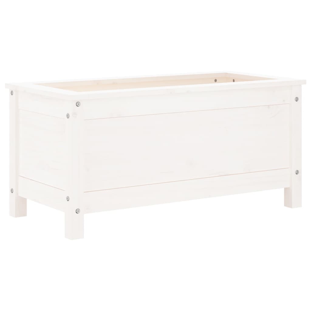 VIDAXX PLANTER 82.5x40x39 cm Solid fyrretræ hvid