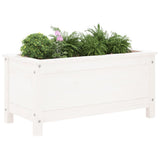 VIDAXX PLANTER 82.5x40x39 cm Solid fyrretræ hvid
