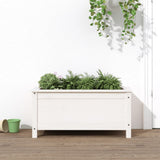 VIDAXX PLANTER 82.5x40x39 cm Solid fyrretræ hvid