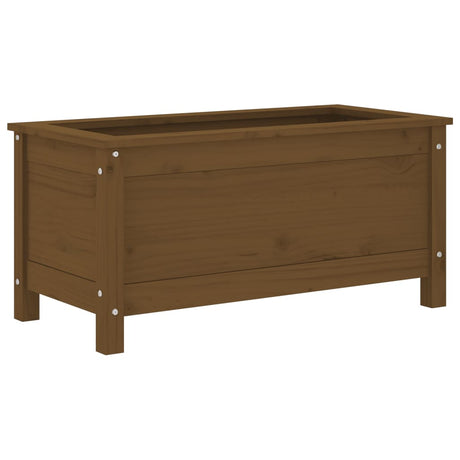 VIDAXX PLANTER 82.5x40x39 cm Solid fyrretræ Honningbrun