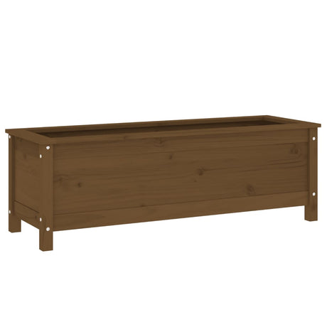 Vidaxx planter hævet 119,5x40x39 cm solid fyrretræ honningbrun