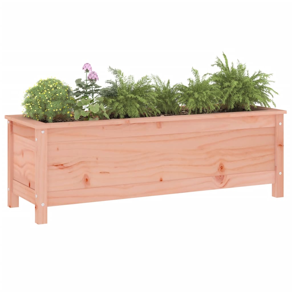 VidaXL plantekasse hævet 119,5x40x39 cm massivt Douglas træ