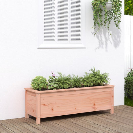 VidaXL plantekasse hævet 119,5x40x39 cm massivt Douglas træ