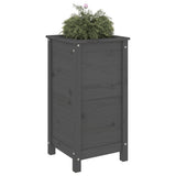 Vidaxx planter 40x40x78 cm fast fyrretræ grå