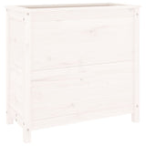 Vidaxx planter 82.5x40x78 cm Solid fyrretræ hvid