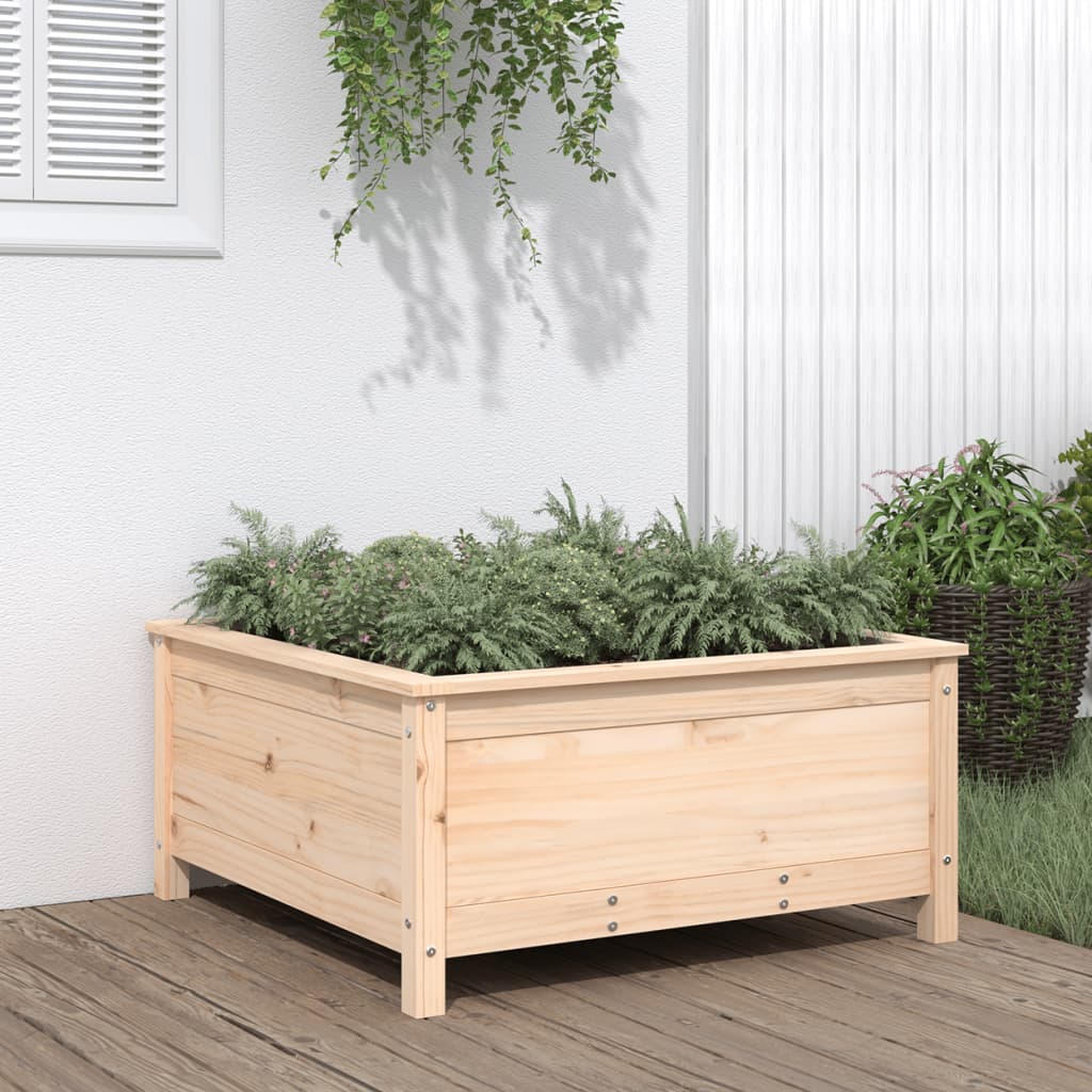 Vidaxx planter 82.5x82.5x39 cm Solid fyrretræ