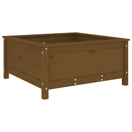 Vidaxx planter 82.5x82.5x39 cm Solid fyrretræ Honningbrun