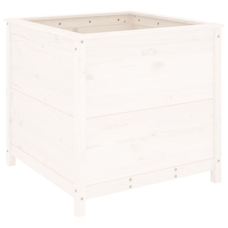 VIDAXX PLANTER 82.5x82.5x78 cm Solid fyrretræ hvid