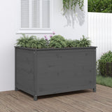 Vidaxx planter hævet 119,5x82,5x78 cm fast fyrretræ grå
