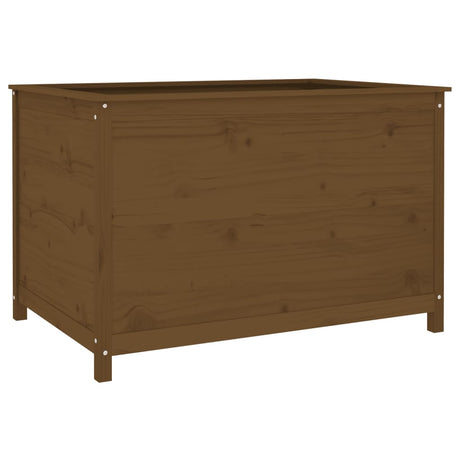 Vidaxx planter hævet 119,5x82,5x78 cm solid fyrretræ honningbrun
