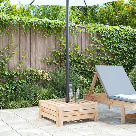 Vidaxx Parasol Base Cover Solid Pine Wood