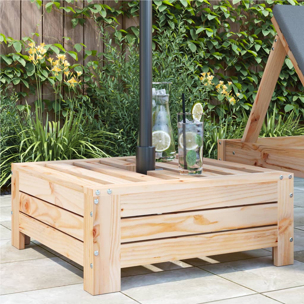 Vidaxx Parasol Base Cover Solid Pine Wood