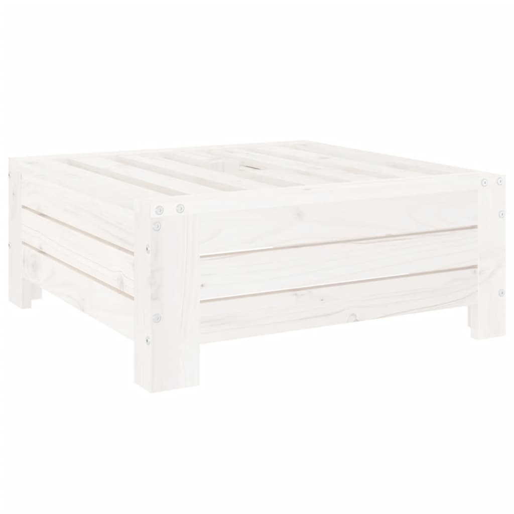 Vidaxx Parasol Base Cover Solid Pine Wood White