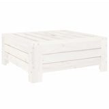 Vidaxx Parasol Base Cover Solid Pine Wood White