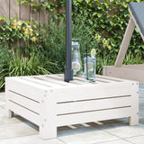 Vidaxx Parasol Base Cover Solid Pine Wood White