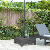 Vidaxx Parasol Base Cover Solid Pine Wood Grey
