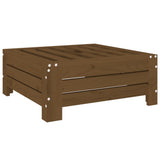Vidaxx Parasol Base Cover Solid Pine Wood Honey Brown