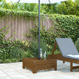 Vidaxx Parasol Base Cover Solid Pine Wood Honey Brown