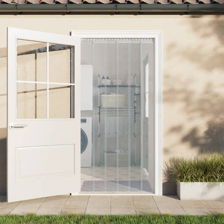 Vidaxx Door Curtain 200x1,6 mm 50 m PVC Gennemsigtig