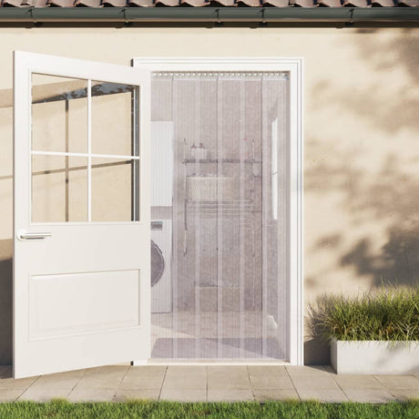 Vidaxx Door Curtain 200x1,6 mm 50 m PVC Gennemsigtig