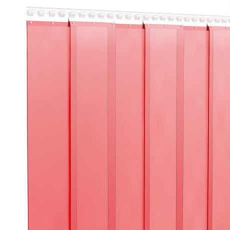 Vidaxl Door Curtain 200x1,6 mm 10 m PVC Rød
