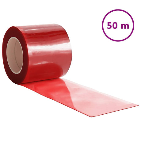 Vidaxx Door Curtain 200x1,6 mm 50 m PVC Rød