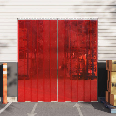 Vidaxx Door Curtain 200x1,6 mm 50 m PVC Rød