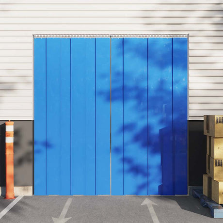 Vidaxl Door Curtain 200x1,6 mm 10 m PVC Blue