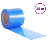 Vidaxl Door Curtain 200x1,6 mm 25 m PVC Blue