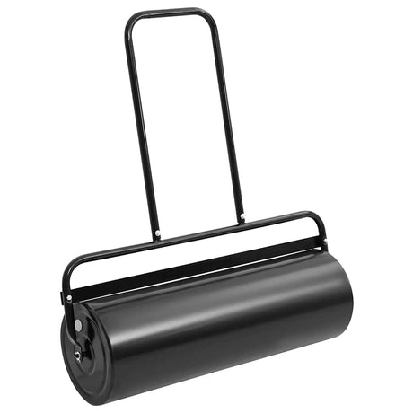 Vidaxl plænerulle skubbe model 63 l jern og stål sort