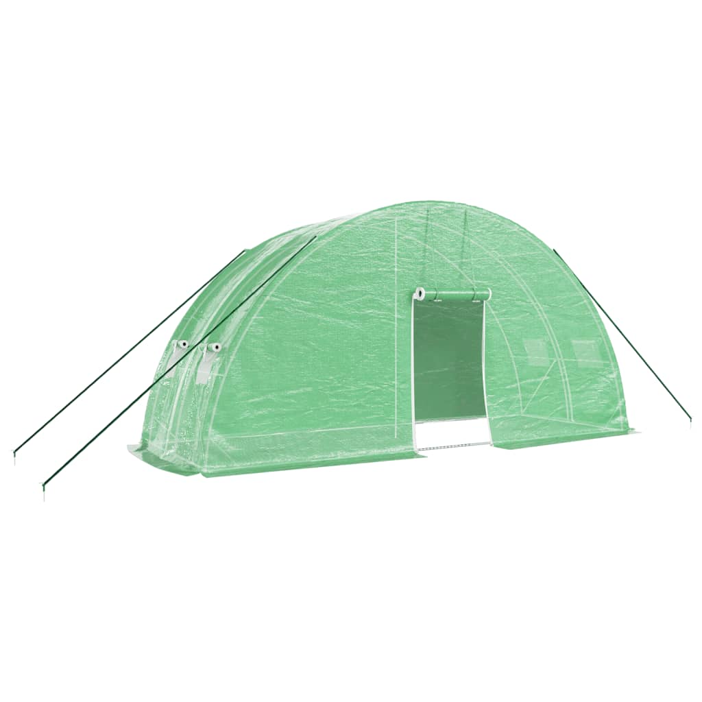 Vidaxxl Garden Greenhouse med stålramme 12 m² 6x2x2,85 m
