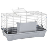 Vidaxl Animal Loft Små dyr 58x32x31 cm polypropen og metalgrå