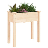 Vidaxx planter med foring 71x37x76 cm fast fyrretræ