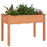 Vidaxx planter med foring 118x59x76 cm fast fyrretræ brun