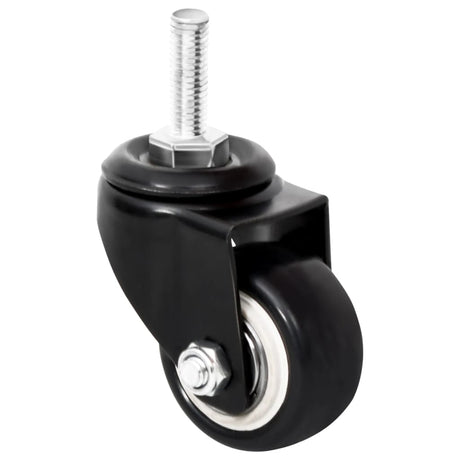Vidaxx hjul til plantekasse 4 stk 8x3,5x8 cm jern sort