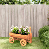 Vidaxx dekorativ vogn 70x43x54 cm fast fyrretræ