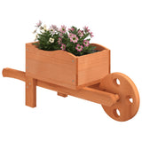 VIDAXX Planters Wheelbarrow 2 PCS 47x15x19 cm Solid fyrretræ