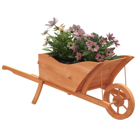 Vidaxx planter trillebør 128x45.5x43 cm fast fyrretræ