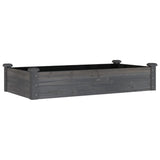 Vidaxx planter hævet med foring 120x60x25 cm fyrretræ