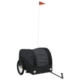 Vidaxl Bicycle Trailer 45 kg Iron Black