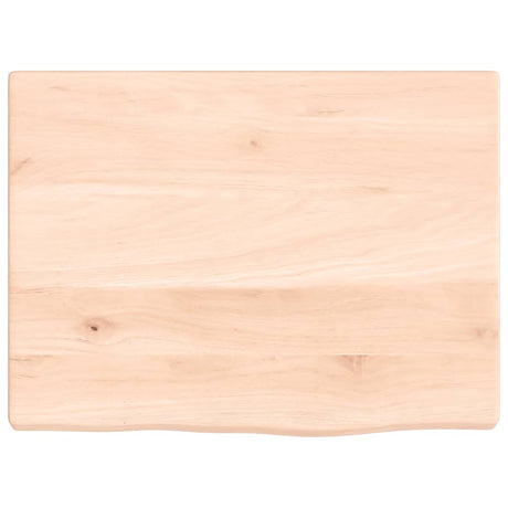 Vidaxx håndvasktop 40x30x2 cm ubehandlet massivt træ