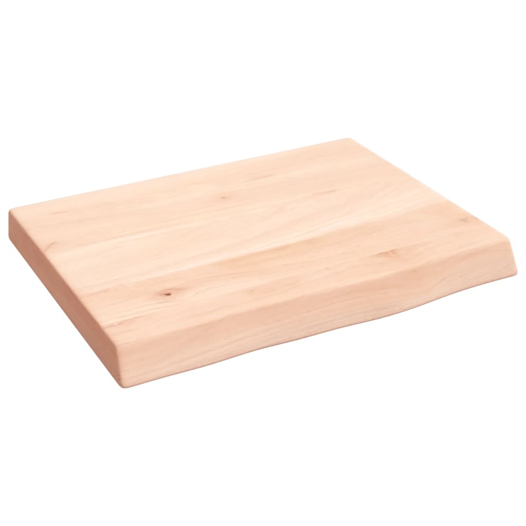Vidaxx Washbasin Top 40x30x (2-4) cm ubehandlet fast træ