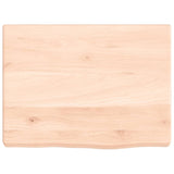 Vidaxx Washbasin Top 40x30x (2-4) cm ubehandlet fast træ