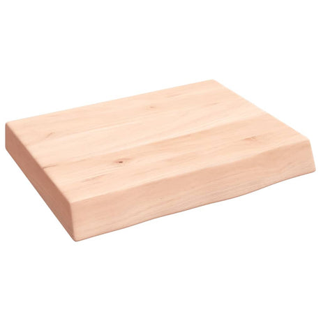 Vidaxx Washbasin Top 40x30x (2-6) cm ubehandlet fast træ