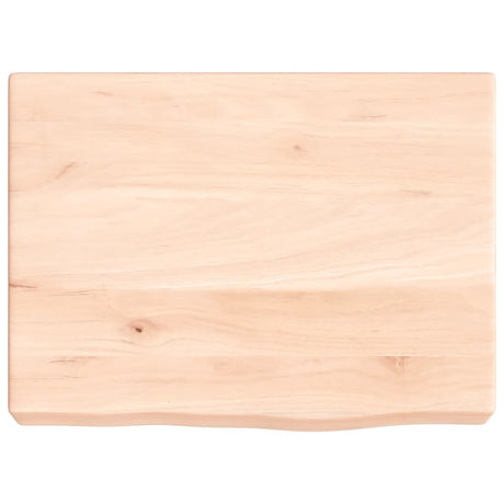 Vidaxx Washbasin Top 40x30x (2-6) cm ubehandlet fast træ