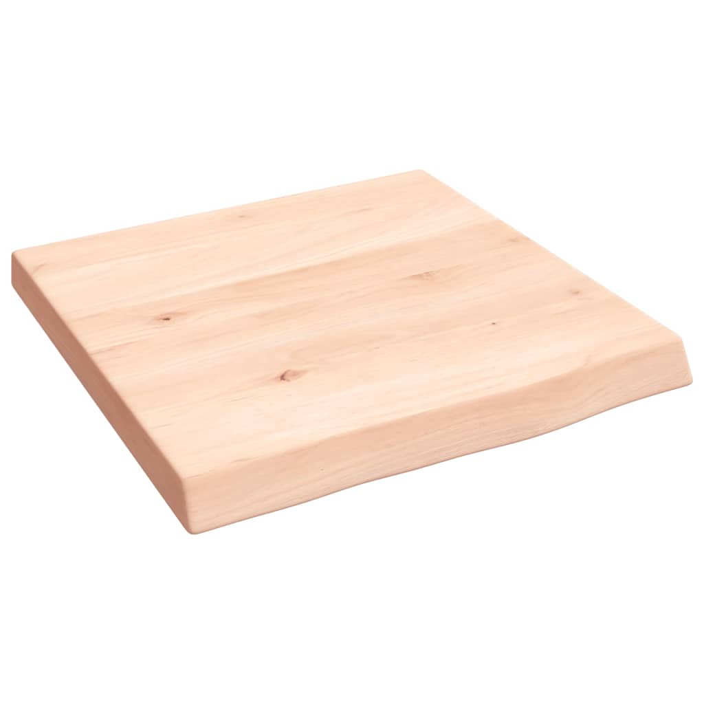 Vidaxx Washbasin Top 40x40x (2-4) cm ubehandlet fast træ