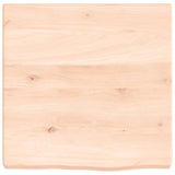 Vidaxx Washbasin Top 40x40x (2-4) cm ubehandlet fast træ