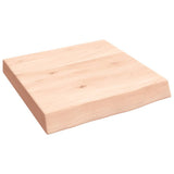 Vidaxx Washbasin Top 40x40x (2-6) cm ubehandlet fast træ